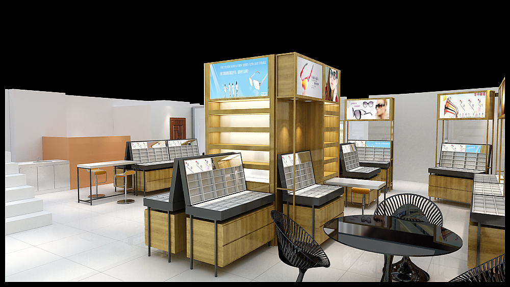 眼镜店（图ZNjkxNDA5ODQ=） - 展陈设计 - 站酷设计师Time虎原创素材 - 站酷ZCOOL