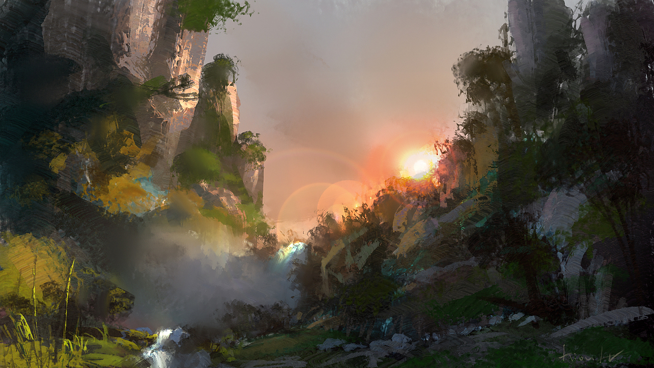 全是场景（图ZOTUwNzQzODA=） - 商业插画 - 站酷设计师Kion_Lv原创素材 - 站酷ZCOOL