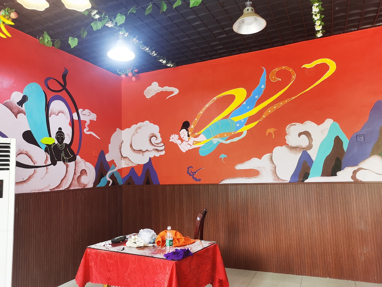 成都墙绘,成都彩绘,成都壁画,餐饮墙绘