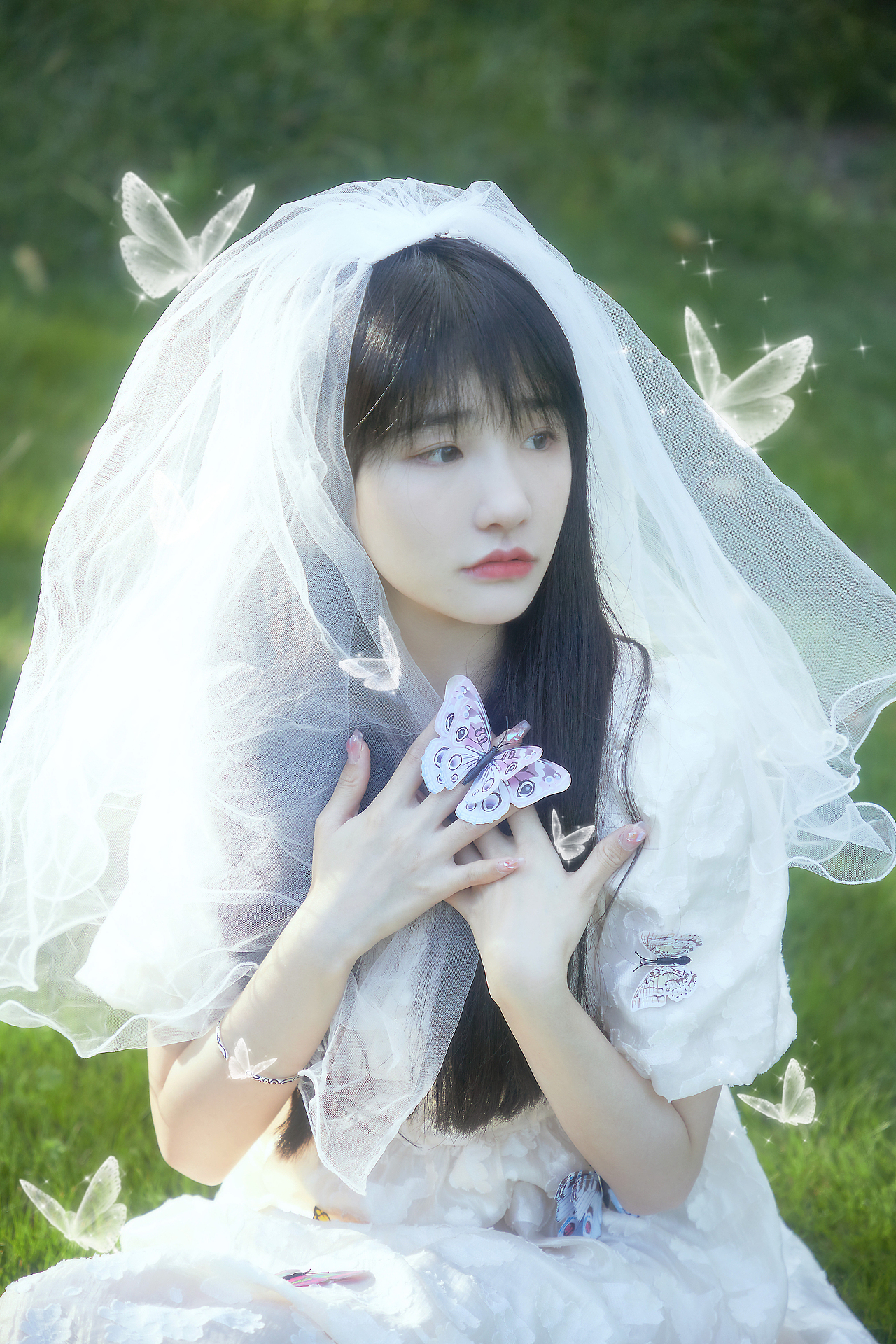 仙君又怎会爱一只小蝴蝶呢（图ZMzE3ODM4ODI4） - 人像摄影 - 站酷设计师三山静晓原创素材 - 站酷ZCOOL