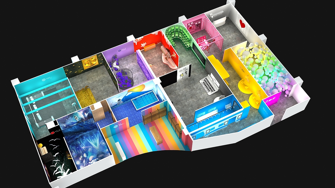 网红色廊-15空间不色不潮 拍到你不要不要