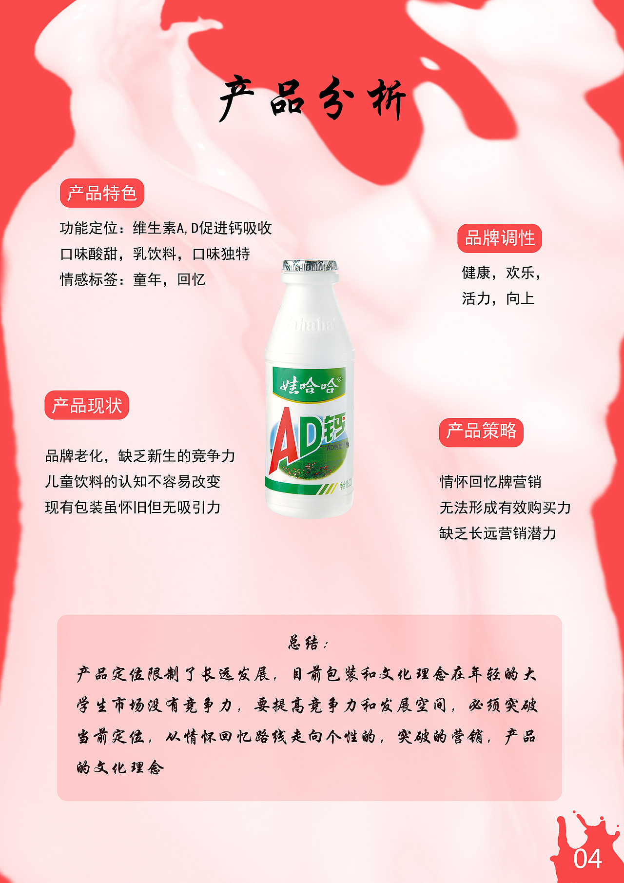 娃哈哈策划案（图ZMTE2MDMwOTU2） - 文案/策划 - 站酷设计师大梦Yeah原创素材 - 站酷ZCOOL