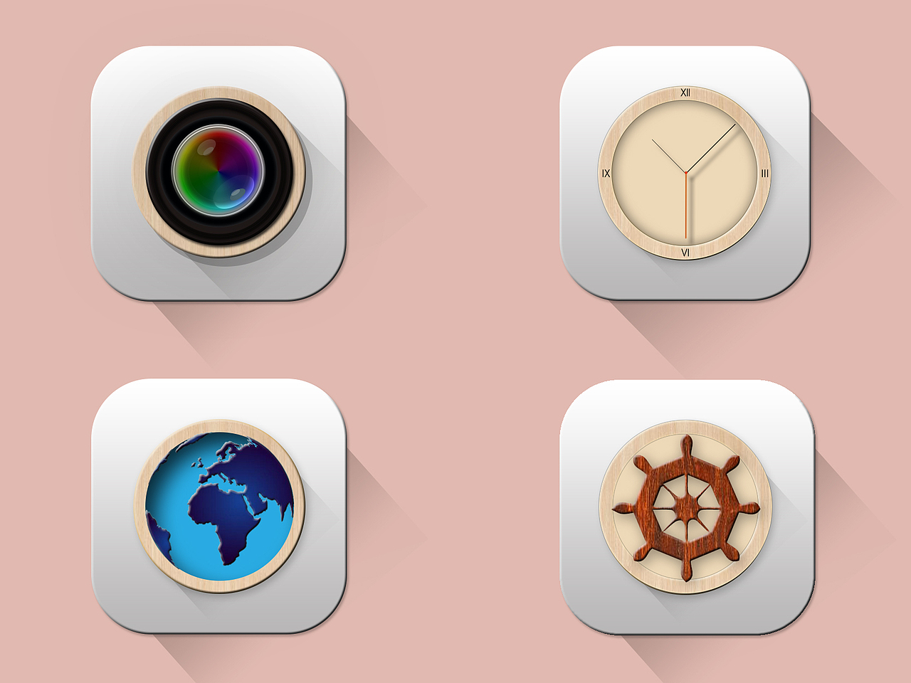 图标设计制作——学生作品