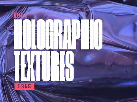 免费镭射纹理 Free Holographic Textures Vol.1