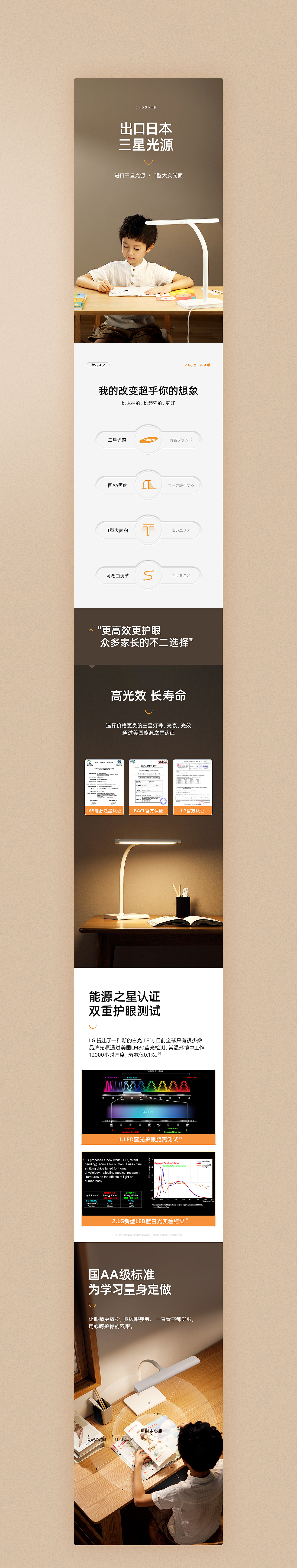 三星台灯详情页