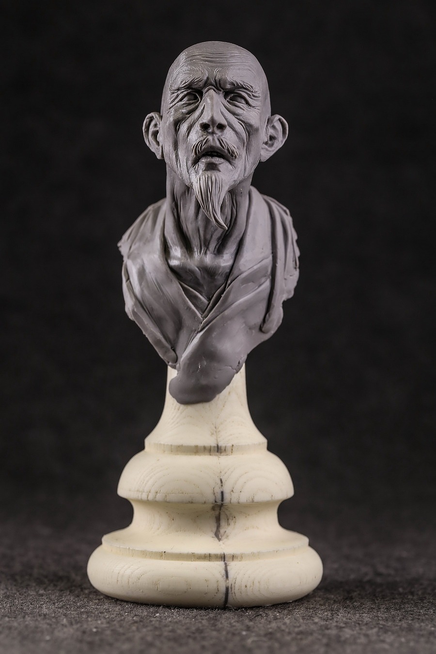 末那课外作业丨《西藏老头》自由创作展示（图ZNDAzNDUyNjg=） - 手办/模玩 - 站酷设计师末那工作室原创素材 - 站酷ZCOOL