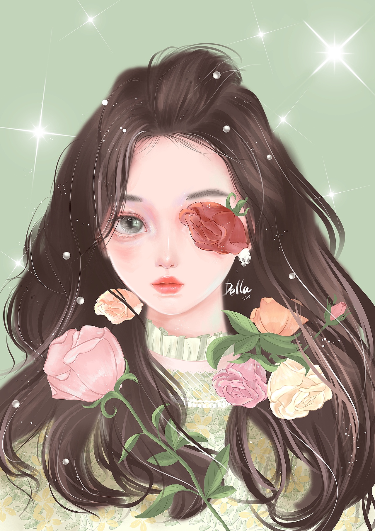 2020-2021头像插画练习作品集