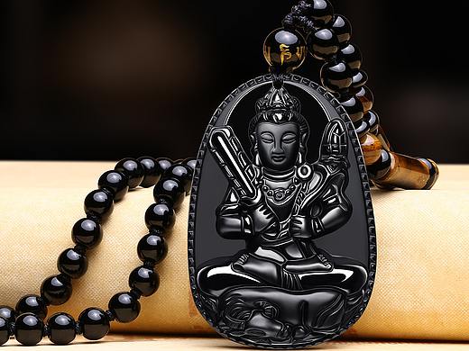 黑曜石本命佛吊坠/摄影修图/纪录片---（个人主页-ZMzg0NzQ0Mjg=） - 修图/后期 - 站酷设计师白棱镜原创素材 - 站酷ZCOOL