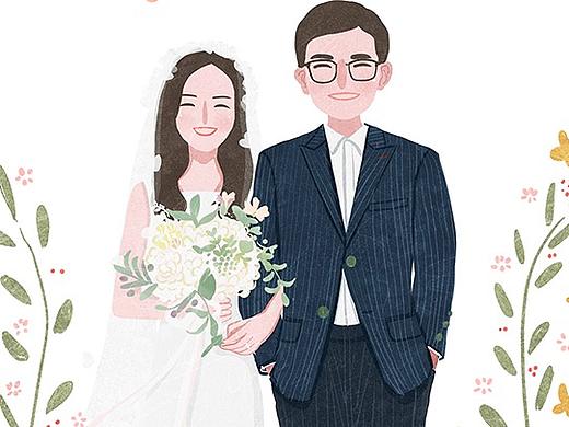 【Cony的画】婚礼请柬