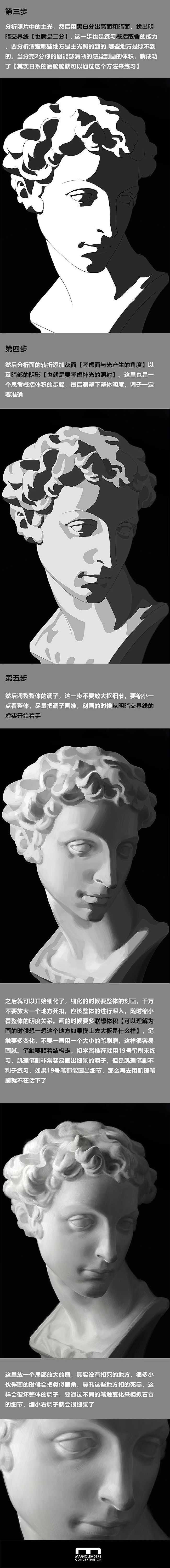 调调老师的素描临摹练习与思路讲解（图ZMTc1NTg1NzQw） - 游戏原画 - 站酷设计师糖不苦zz原创素材 - 站酷ZCOOL