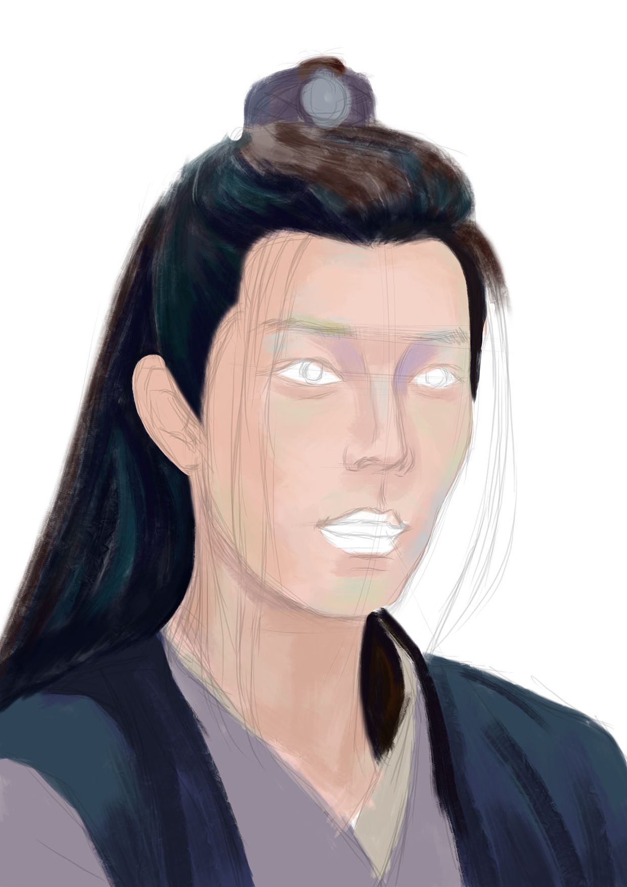 肖战--魏无羡（图ZMzI0NjMzNjc2） - 艺术插画 - 站酷设计师吉林ling原创素材 - 站酷ZCOOL