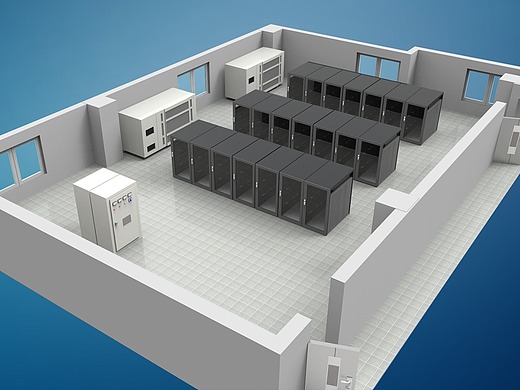 3d机房图