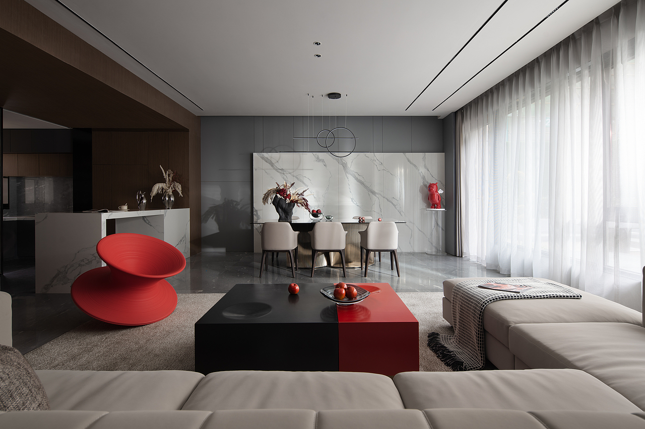 成都花样年春屿溪岸别墅样板间