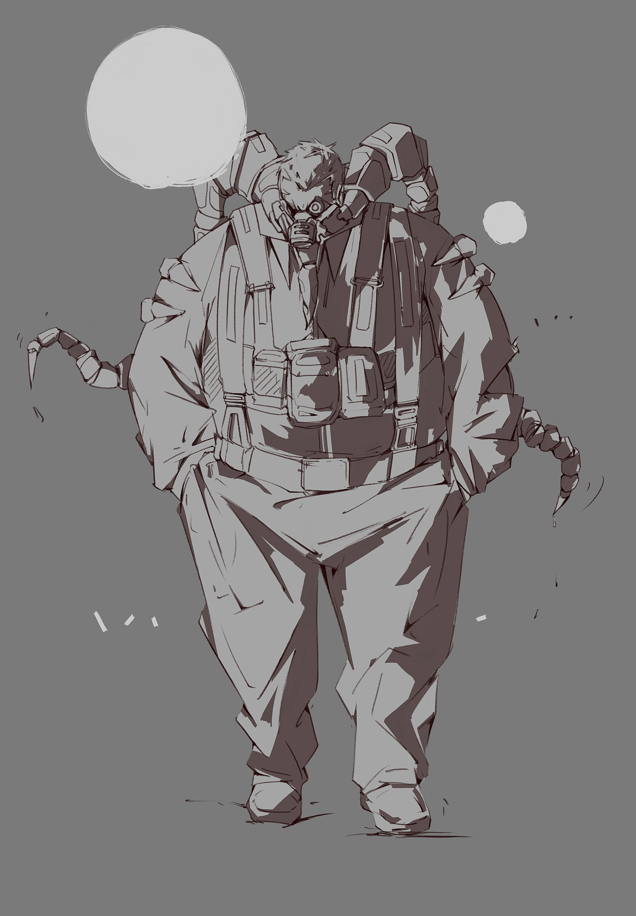 游戏人设 博士|插画|游戏原画|张力怪 - 原创作品 - 站酷 (zcool)