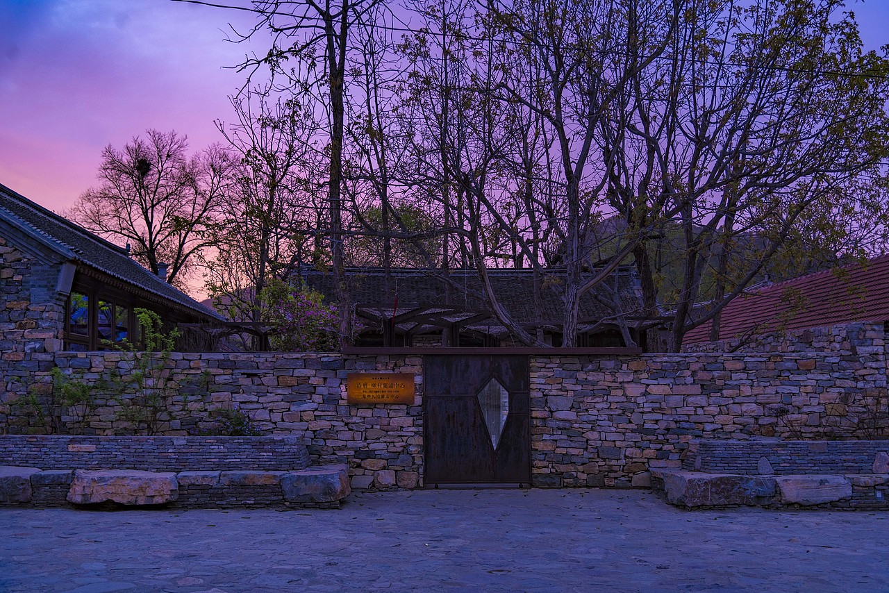 天津市蓟州区网红石头村——西井峪晨曦