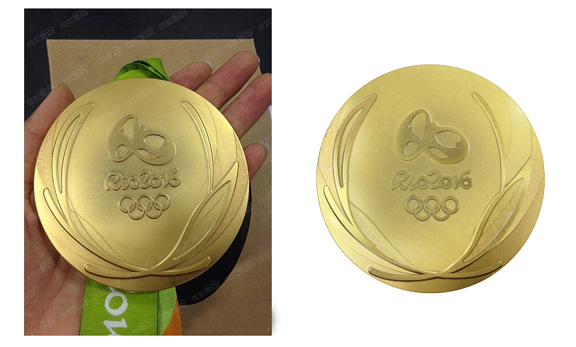 奥运奖牌手工图片