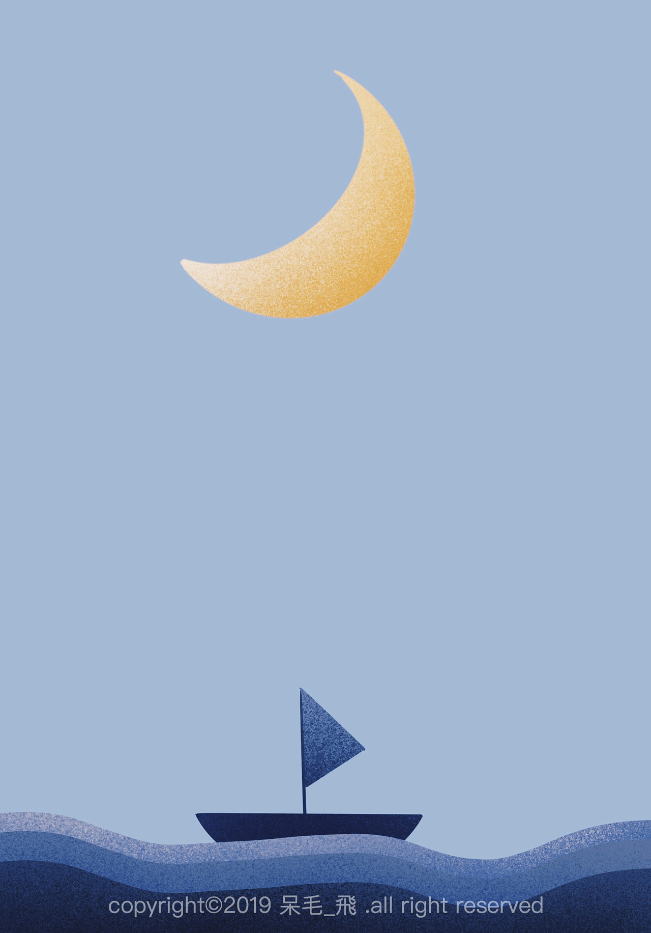 极简风格山川湖海|插画|创作习作|呆毛_飞 - 原创作品 - 站酷 (zcool)