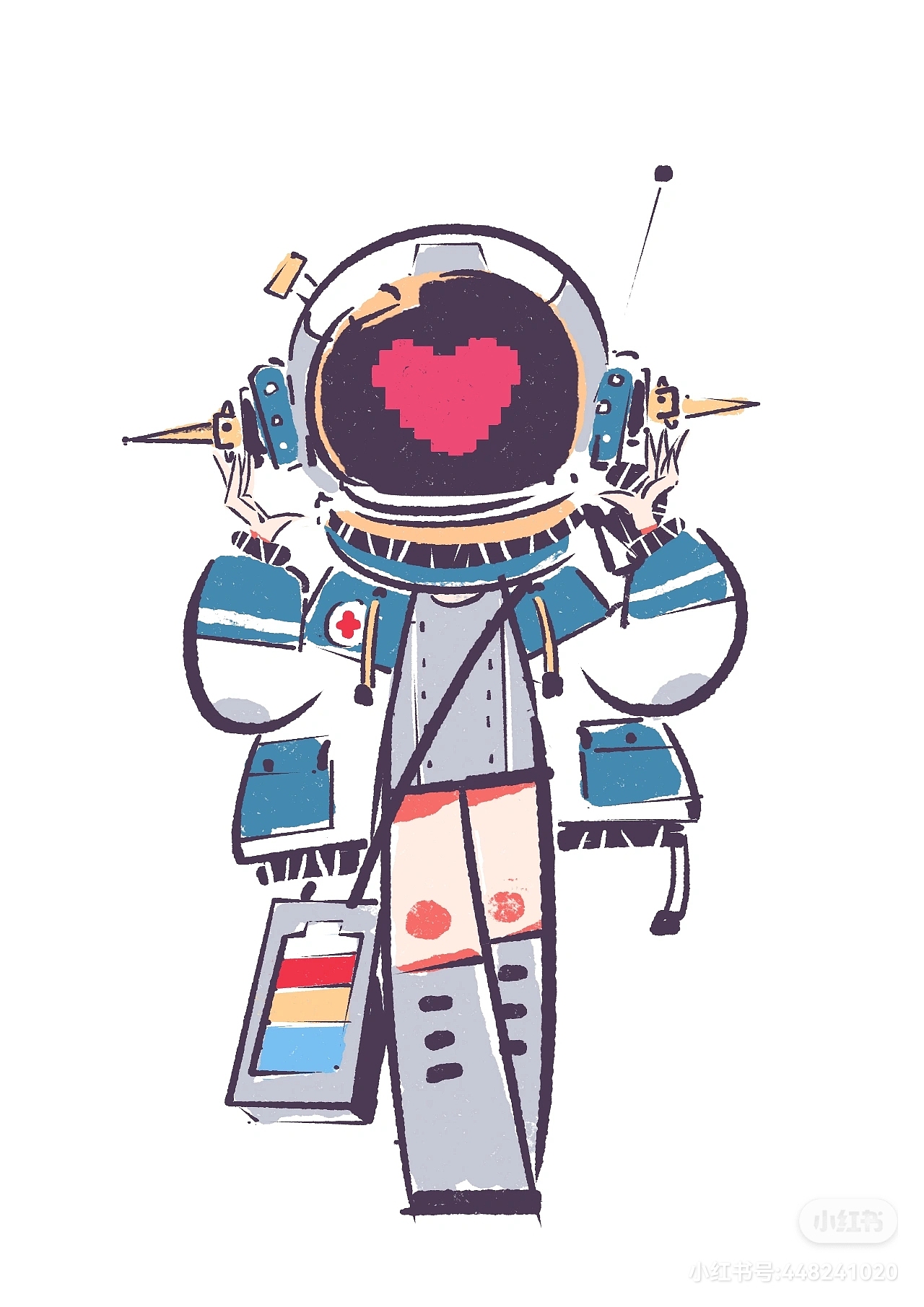 【童趣插画】速写挑战第二天