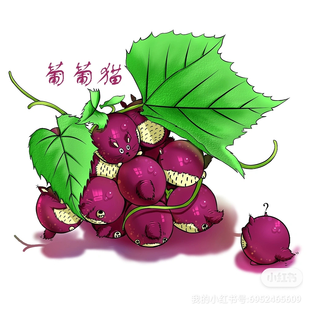 水果动物 原创作品（图ZMjkyNDE2ODcy） - 创作习作 - 站酷设计师星自心间出原创素材 - 站酷ZCOOL