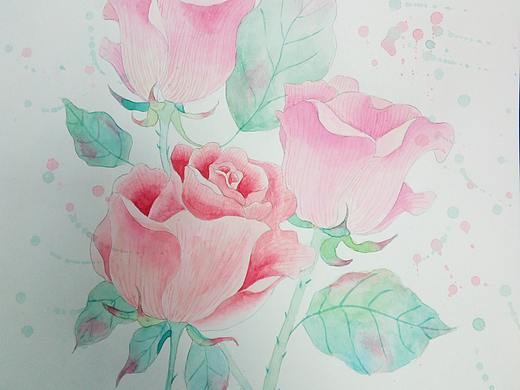 水彩插画习作