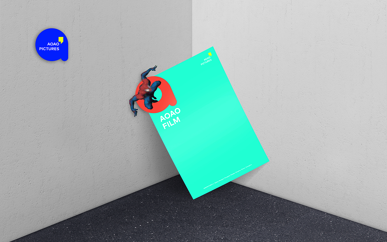 aoao pictures 嗷嗷影业品牌形象