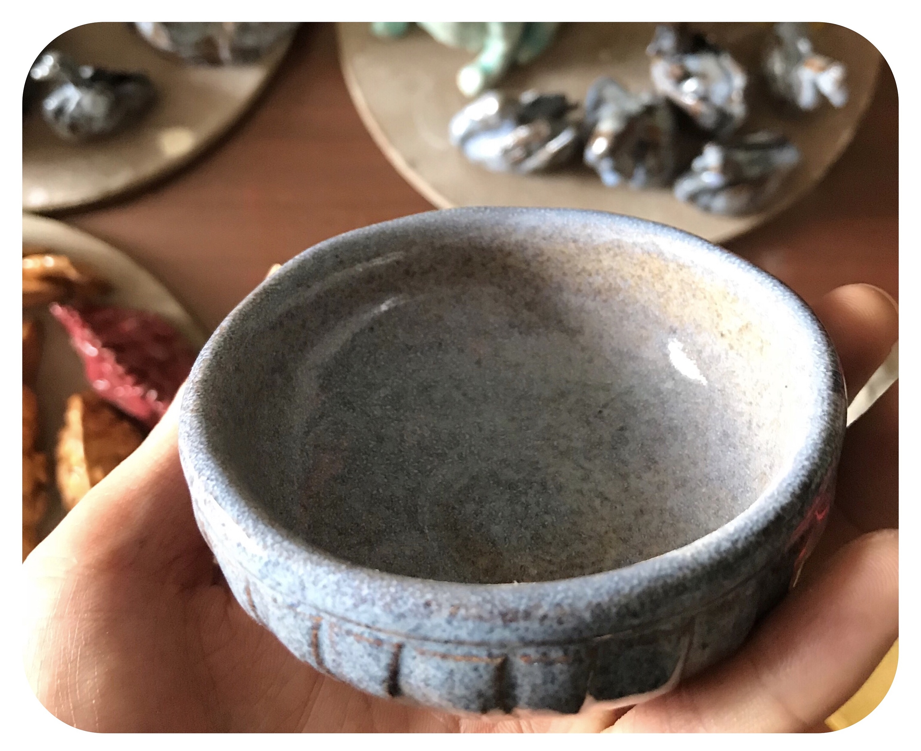 手捏成型茶杯,质朴的刻痕|手工艺|其他手工|samrock - 原创作品