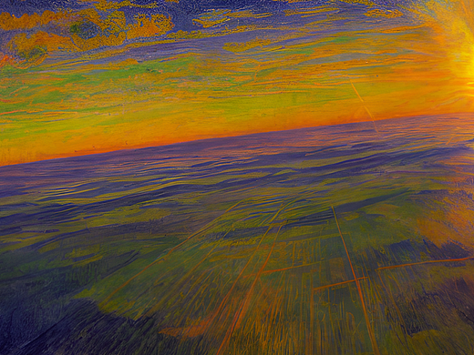 #AI创作实验室#落日大陆