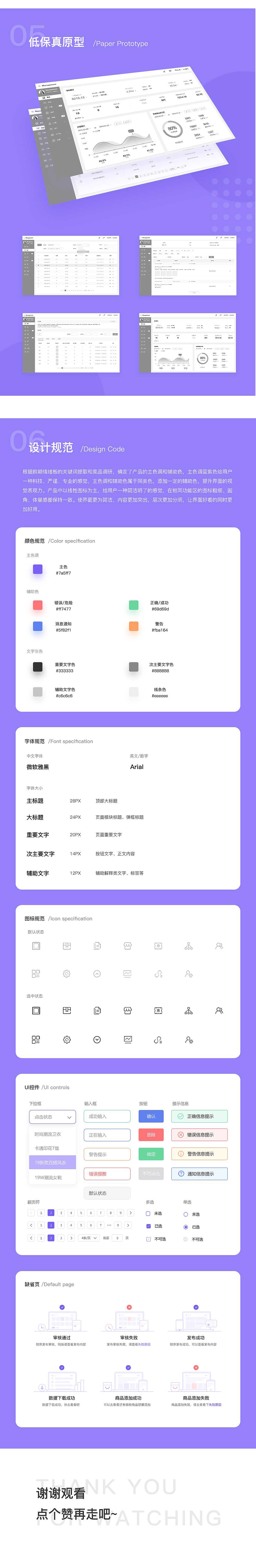 SaaS后台管理系统 UI REDESIGN
