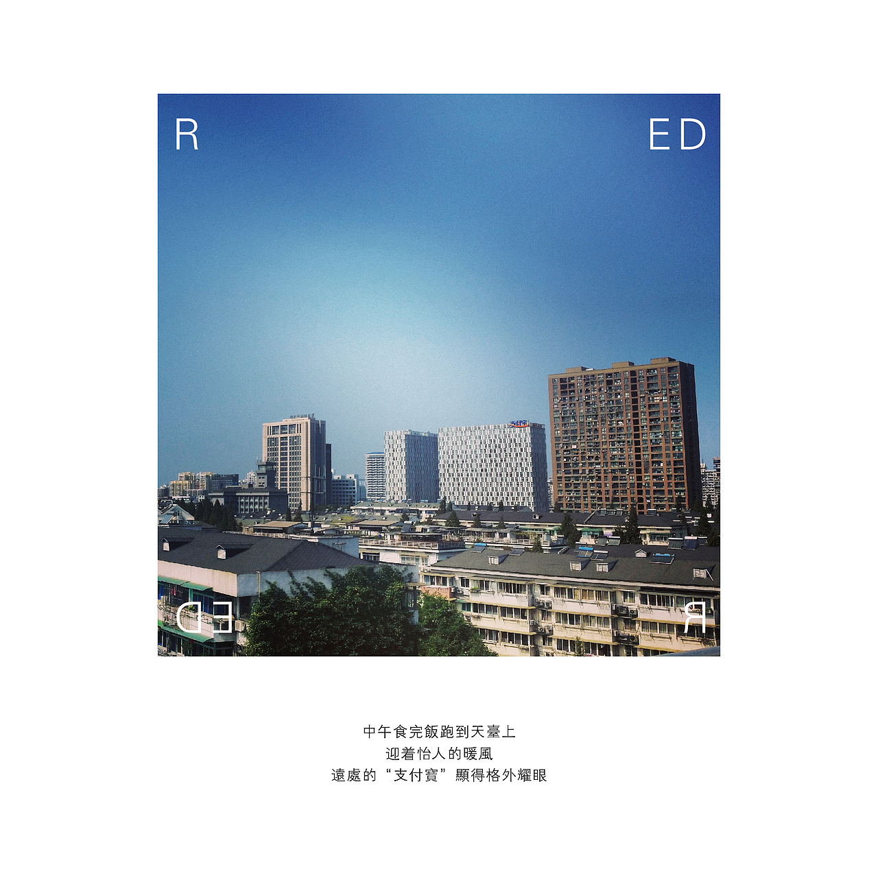 她用手机记录生活