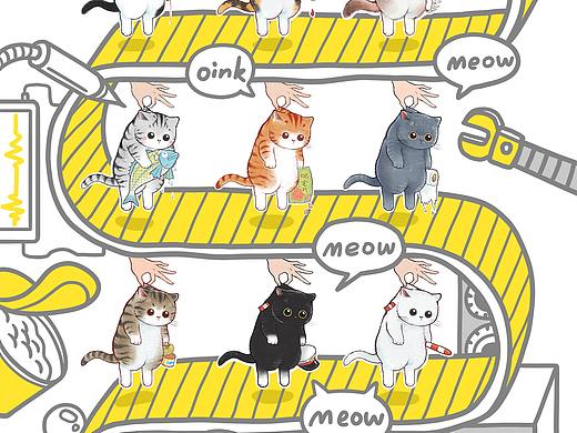 《铲屎官请自重》——拎猫头像表情系列