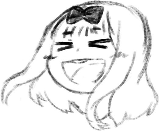 藤原千花——表情小练习（图ZMjgyMjAxOTEy） - 网络表情 - 站酷设计师摸一摸符号原创素材 - 站酷ZCOOL