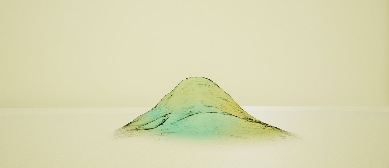 《望山归》风格化三渲二