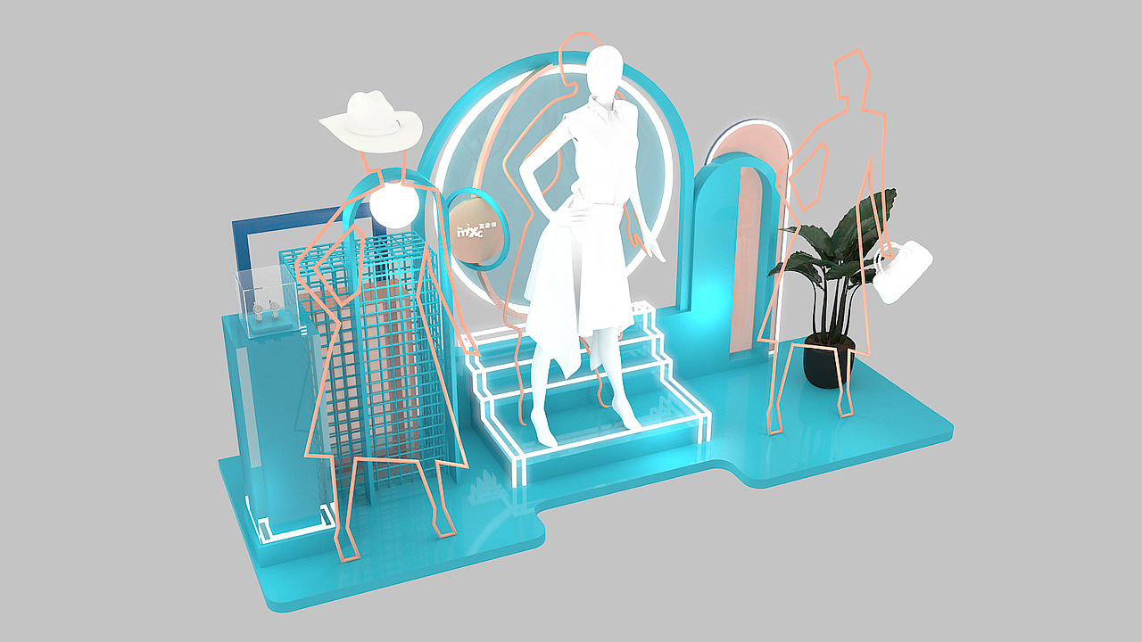 橱窗/服装DP点展示（图ZMjE4NjI1ODA4） - 其他三维 - 站酷设计师次第Fa开原创素材 - 站酷ZCOOL