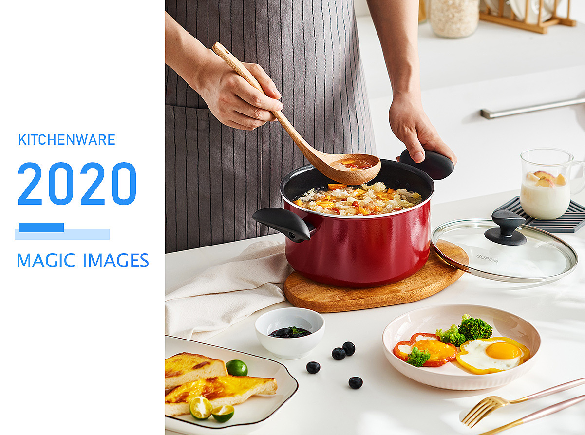 红点不粘锅三件套（炒锅 煎锅 汤锅）（图ZMjIyMzIxMjg0） - 产品摄影 - 站酷设计师美集影像原创素材 - 站酷ZCOOL
