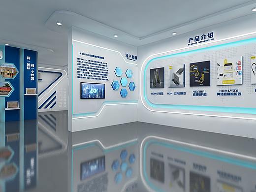 展厅墙面造型设计