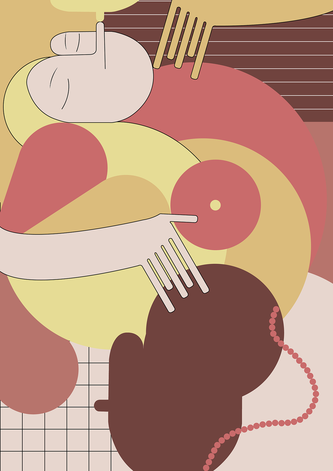 THE TEA MUSEUM 系列插画:梦——(茉莉祁红复合茶)
梦是毕加索一次浪漫的感情经历的真实写照<br>是毕加索对爱的最完美的体现<br>茉莉在西班牙是爱情的象征<br>更象征着真挚的爱情<br>梦色彩的使用也极其单纯<br>画面中是鲜艳热烈的红<br>契合复合茶里茶汤色格外红艳的祁红<br>毕加索和少女德蕾莎的动人的爱情结合<br>宛如茉莉与祁红的结合<br>口感甘醇动人