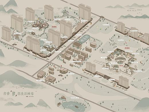 ┏连江|建发•双玺|書香里手绘地图┓ 