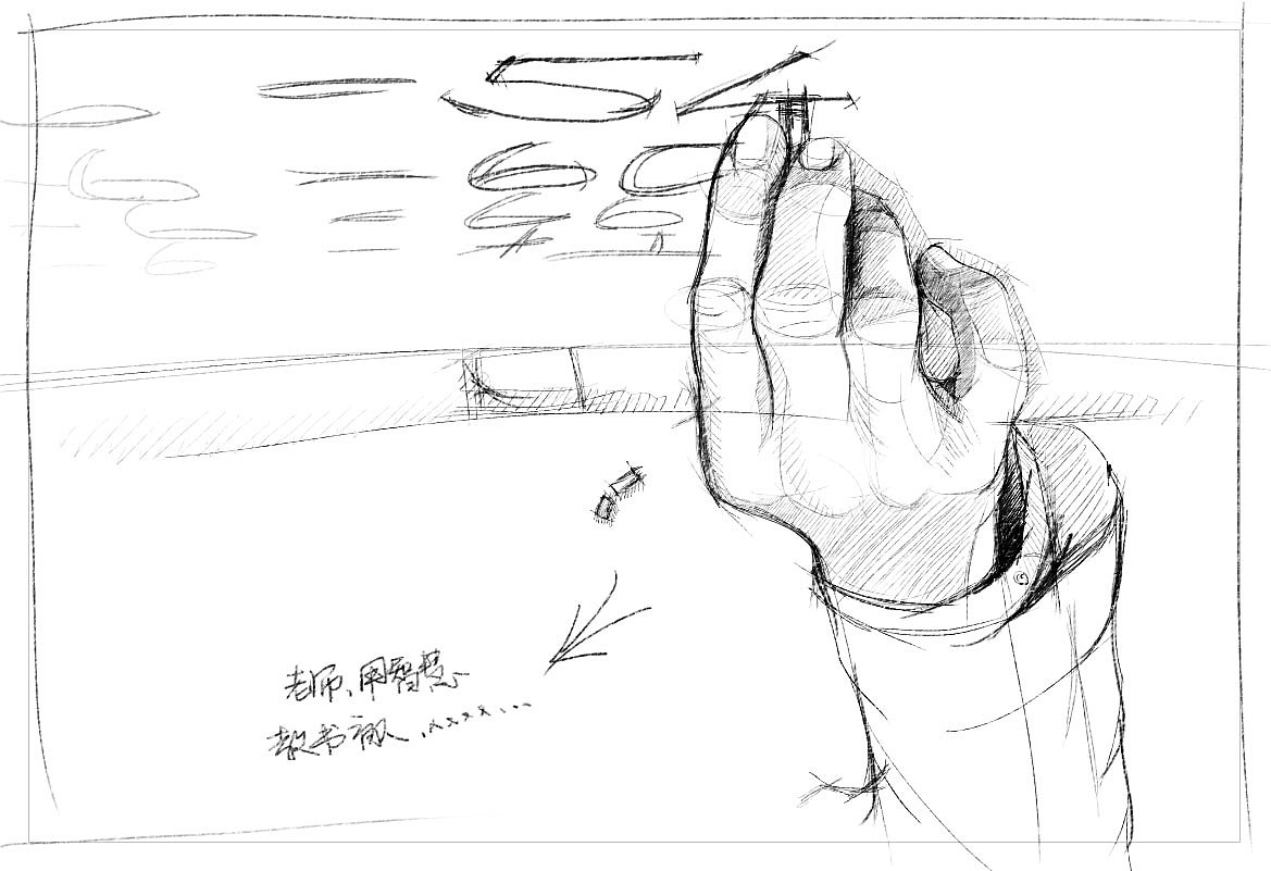 脚本手绘 版权归新意互动广告有限公司