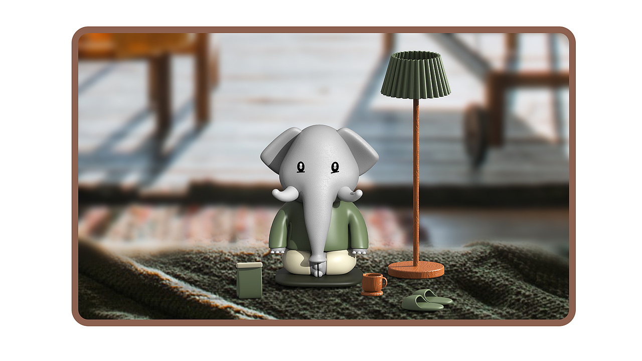 万象生活-衣食住行-象仔仔IP设计