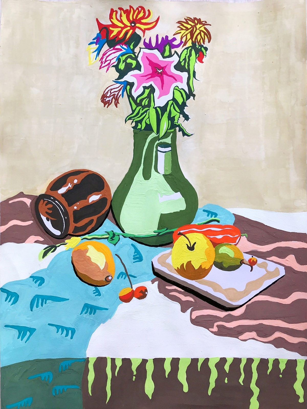 色彩归纳上海|学生海兰y5208865|0|548原创作品/插画/创作习作