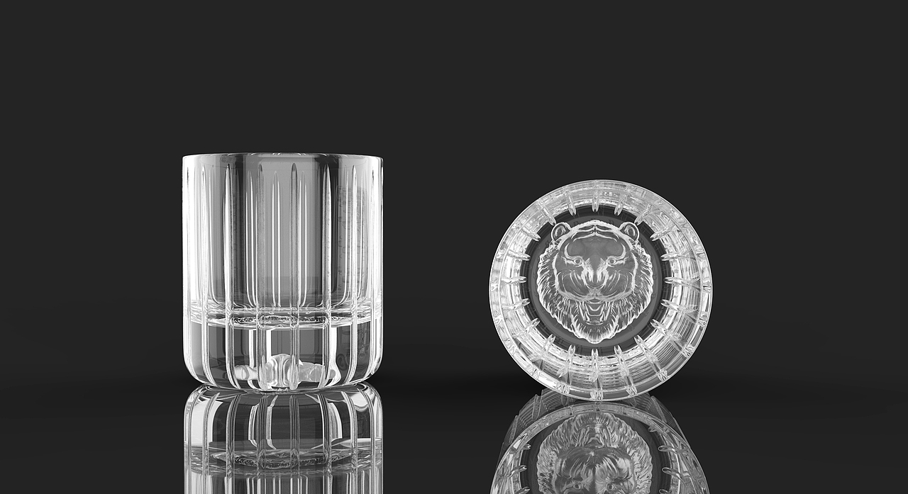 呼虎-水晶茶杯（图ZMjgyNTY5Njg0） - 生活用品 - 站酷设计师这一刻设计原创素材 - 站酷ZCOOL