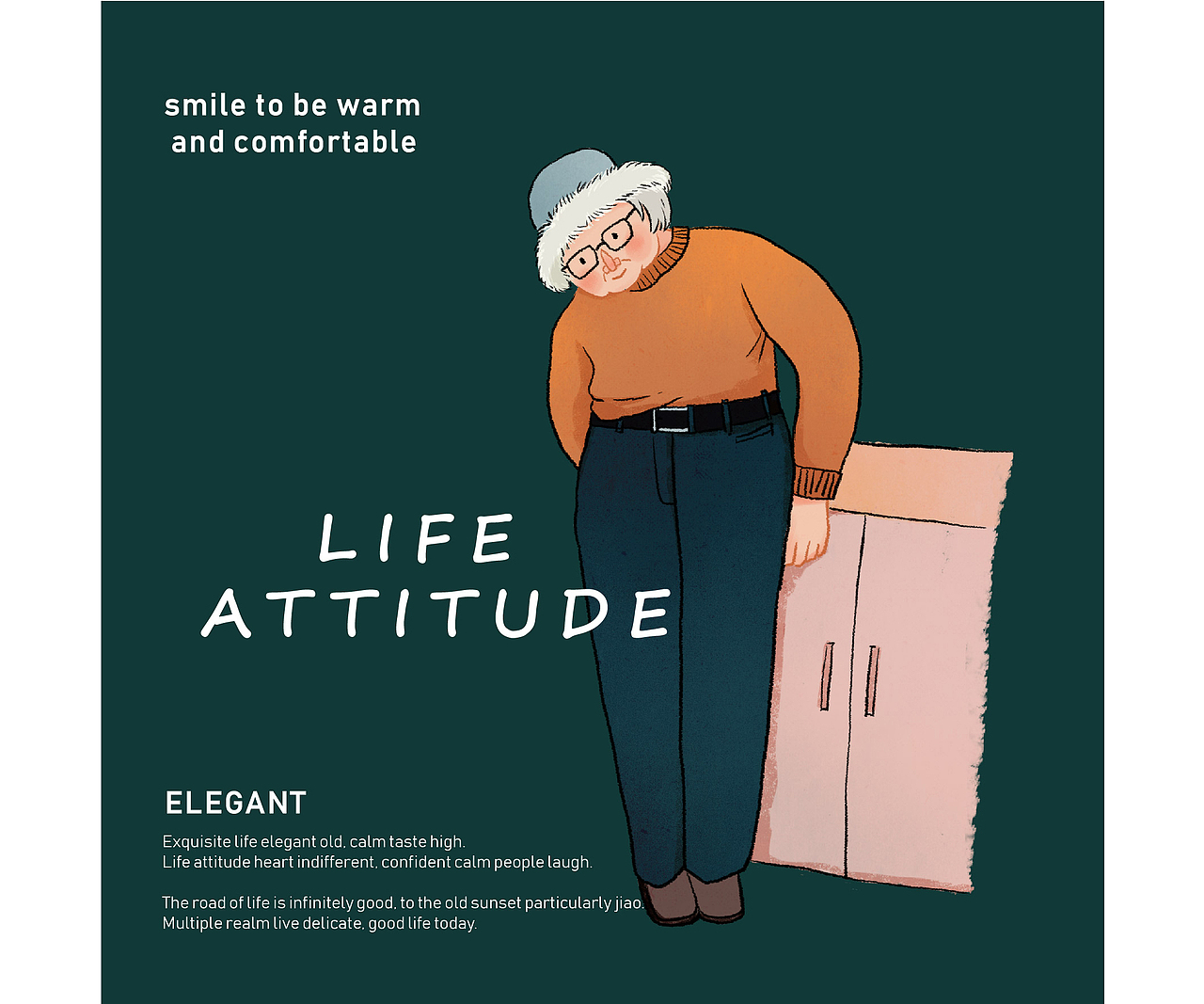 人物造型练习——奶奶篇（图ZMjkxNDk1NTAw） - 创作习作 - 站酷设计师哈库呐玛塔塔5原创素材 - 站酷ZCOOL