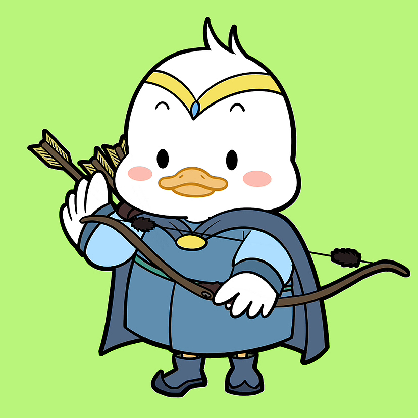 射箭鸭（图ZMzI3OTc3MjQw） - IP形象 - 站酷设计师方舟生存指南原创素材 - 站酷ZCOOL
