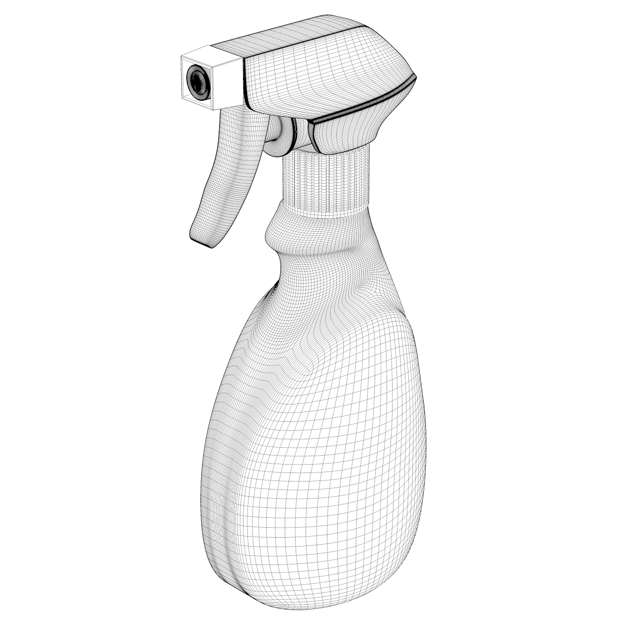 瓶瓶罐罐产品布线建模