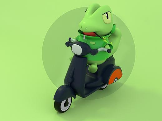 C4D 卡通公仔