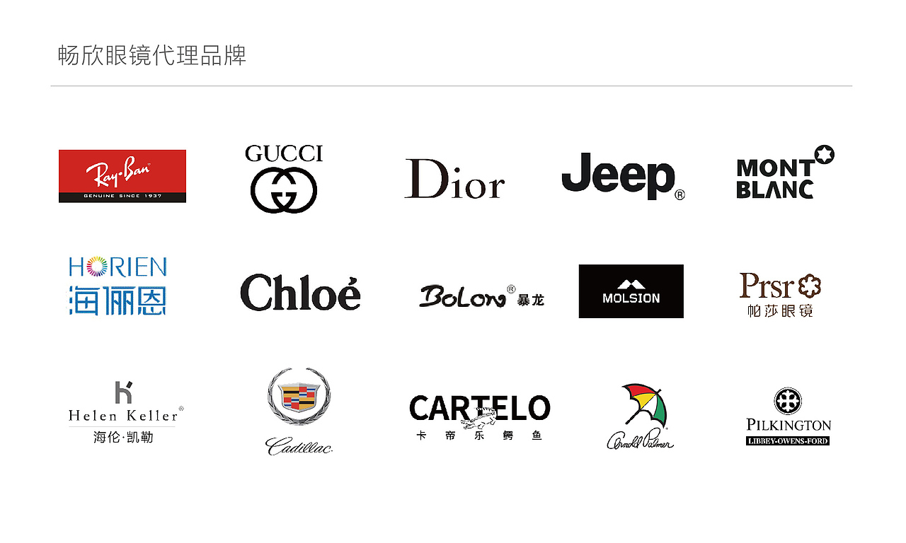 畅欣眼镜代理品牌