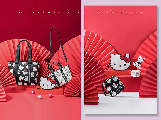HELLOKITTY 包包摄影 ✖ 新年圣诞主题手提包礼品拍摄