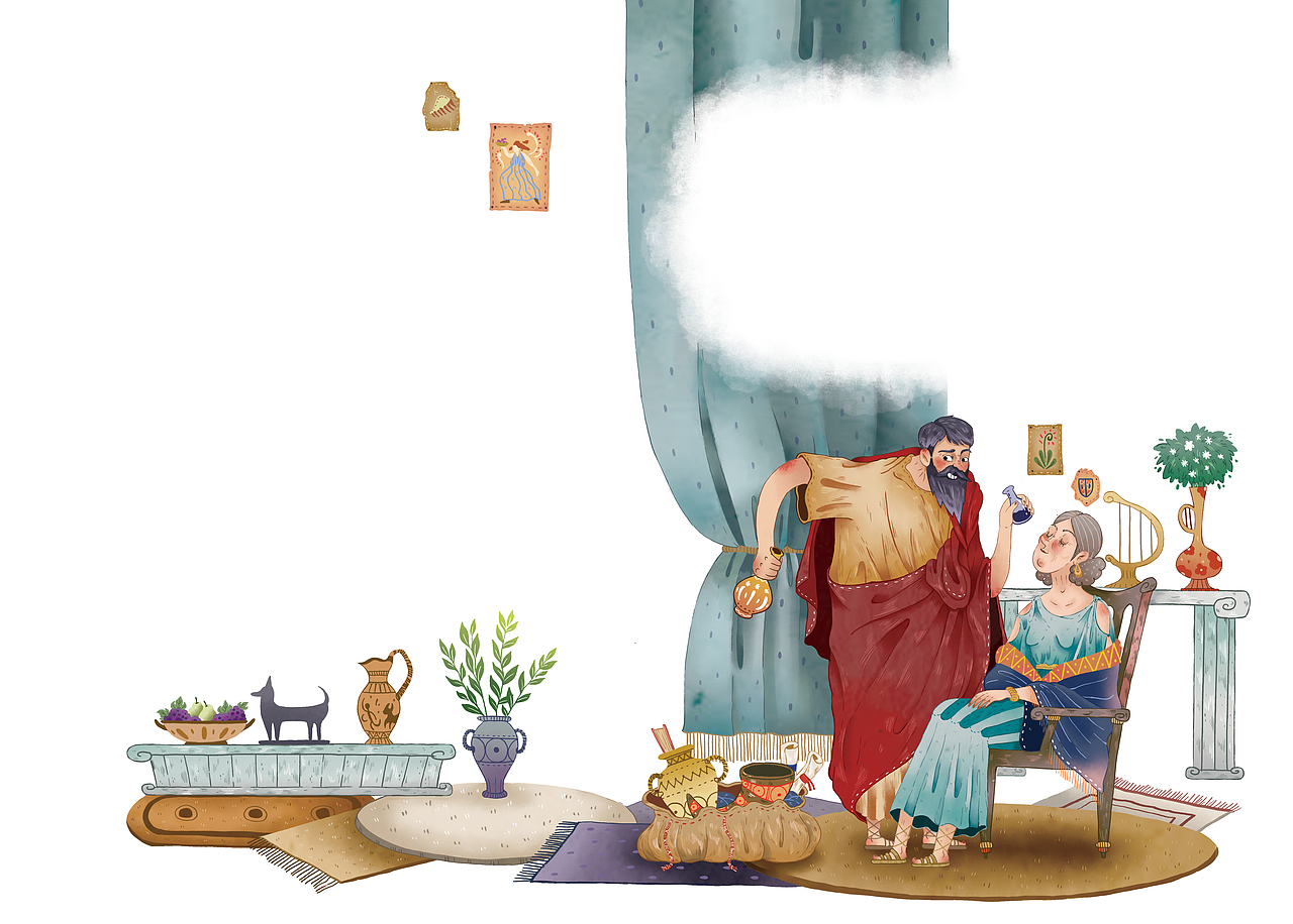 伊索🦊（图ZMjcxMzIzODUy） - 儿童插画 - 站酷设计师阿灰在积灰原创素材 - 站酷ZCOOL