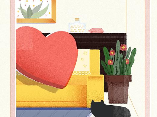 插画习作（个人主页-ZMzA0Mzk5NDQ=） - 创作习作 - 站酷设计师破破的蓝豆子原创素材 - 站酷ZCOOL