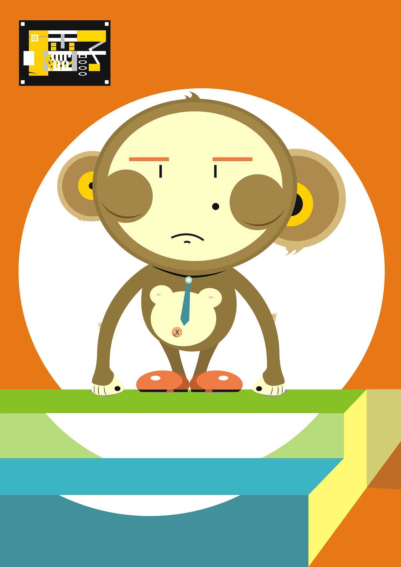 猴劲~（图ZNDExMjI0MzY=） - 海报 - 站酷设计师小雷子1000原创素材 - 站酷ZCOOL